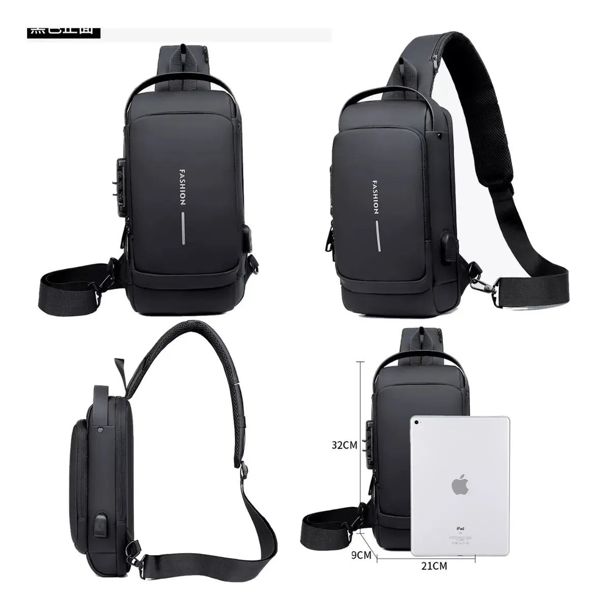 Bolso Manos Libres Deportivo Antirrobo