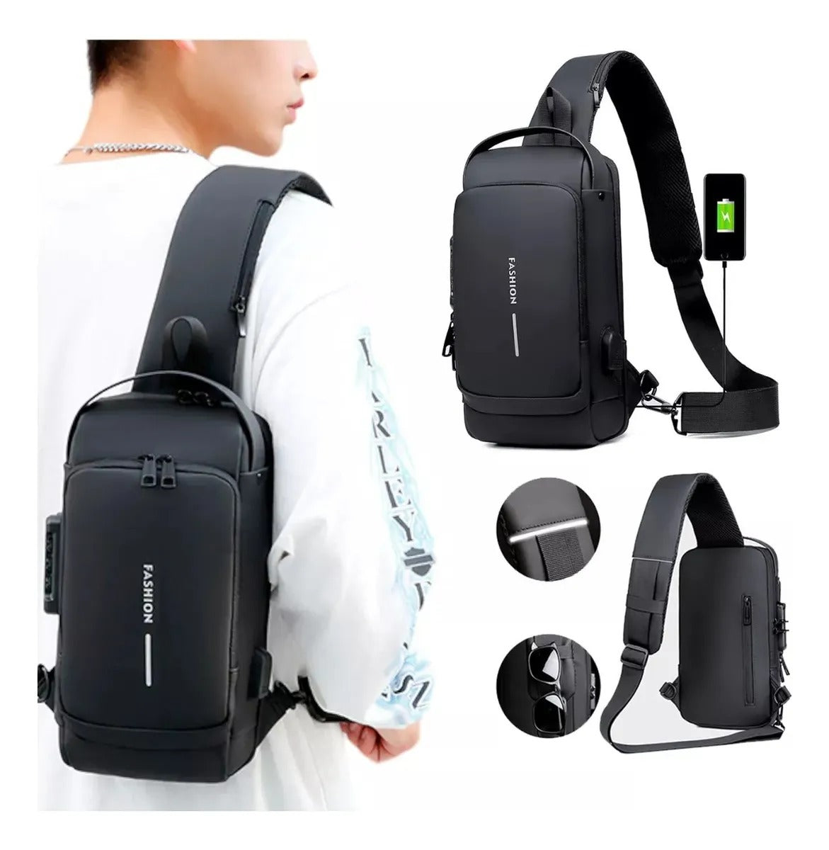 Bolso Manos Libres Deportivo Antirrobo