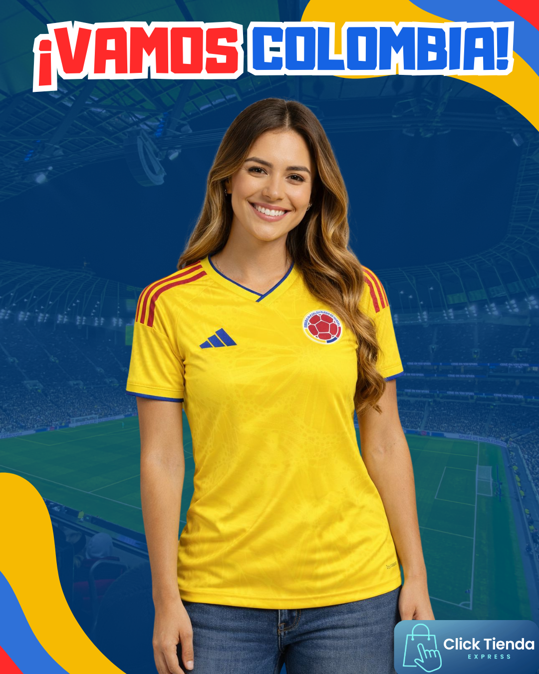🔥 ¡ÚLTIMAS UNIDADES! Camiseta Oficial de Colombia con DESCUENTO HOY