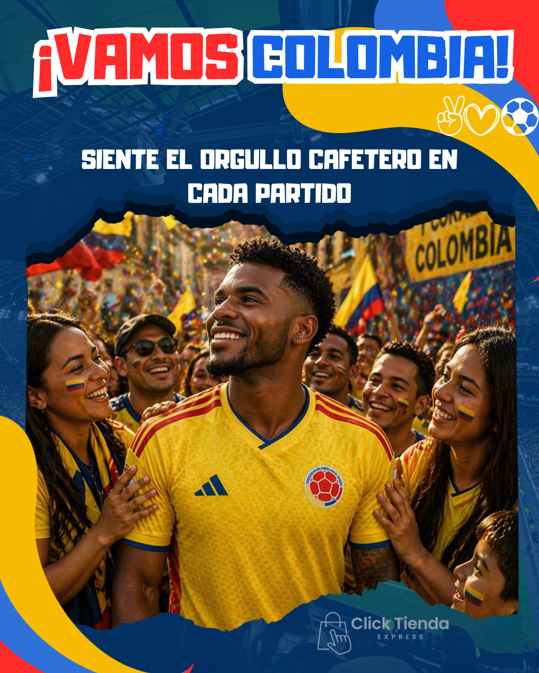 🔥 ¡ÚLTIMAS UNIDADES! Camiseta Oficial de Colombia con DESCUENTO HOY