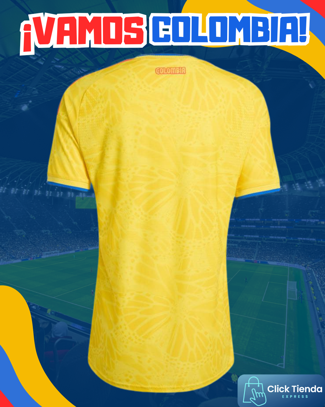🔥 ¡ÚLTIMAS UNIDADES! Camiseta Oficial de Colombia con DESCUENTO HOY