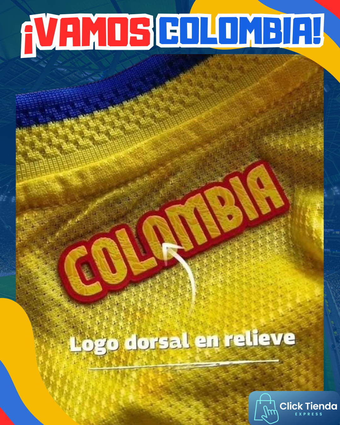 🔥 ¡ÚLTIMAS UNIDADES! Camiseta Oficial de Colombia con DESCUENTO HOY