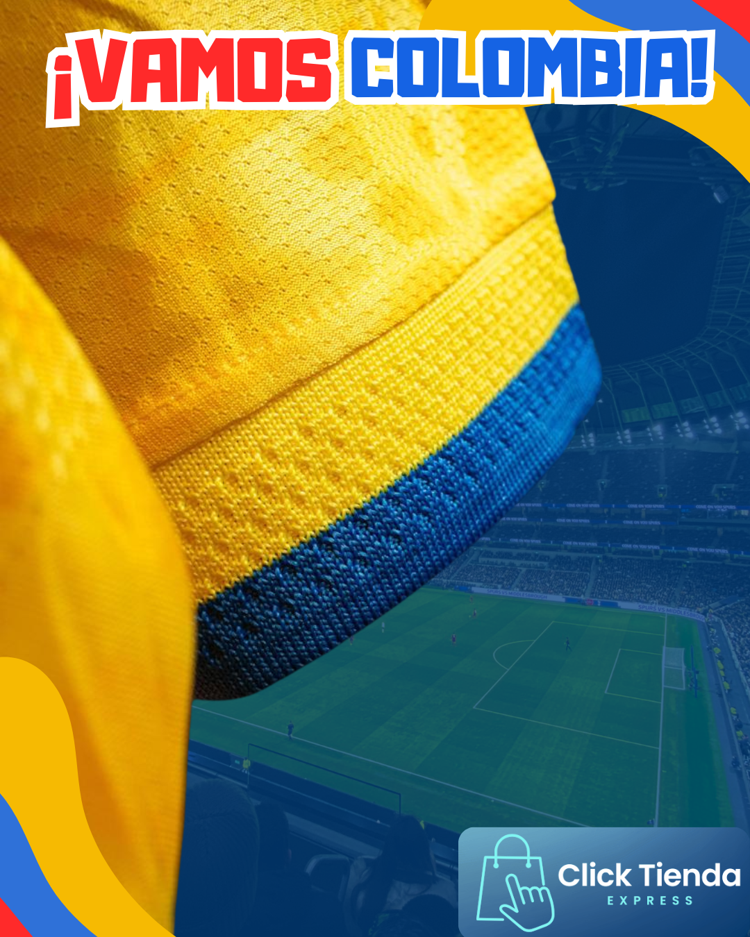 🔥 ¡ÚLTIMAS UNIDADES! Camiseta Oficial de Colombia con DESCUENTO HOY