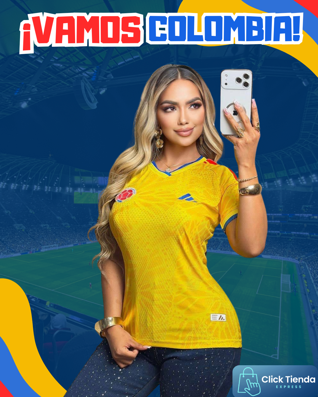 🔥 ¡ÚLTIMAS UNIDADES! Camiseta Oficial de Colombia con DESCUENTO HOY