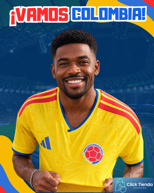 🔥 ¡ÚLTIMAS UNIDADES! Camiseta Oficial de Colombia con DESCUENTO HOY