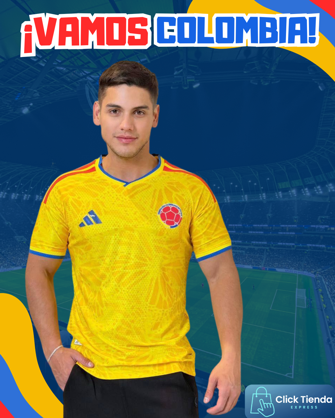 🔥 ¡ÚLTIMAS UNIDADES! Camiseta Oficial de Colombia con DESCUENTO HOY