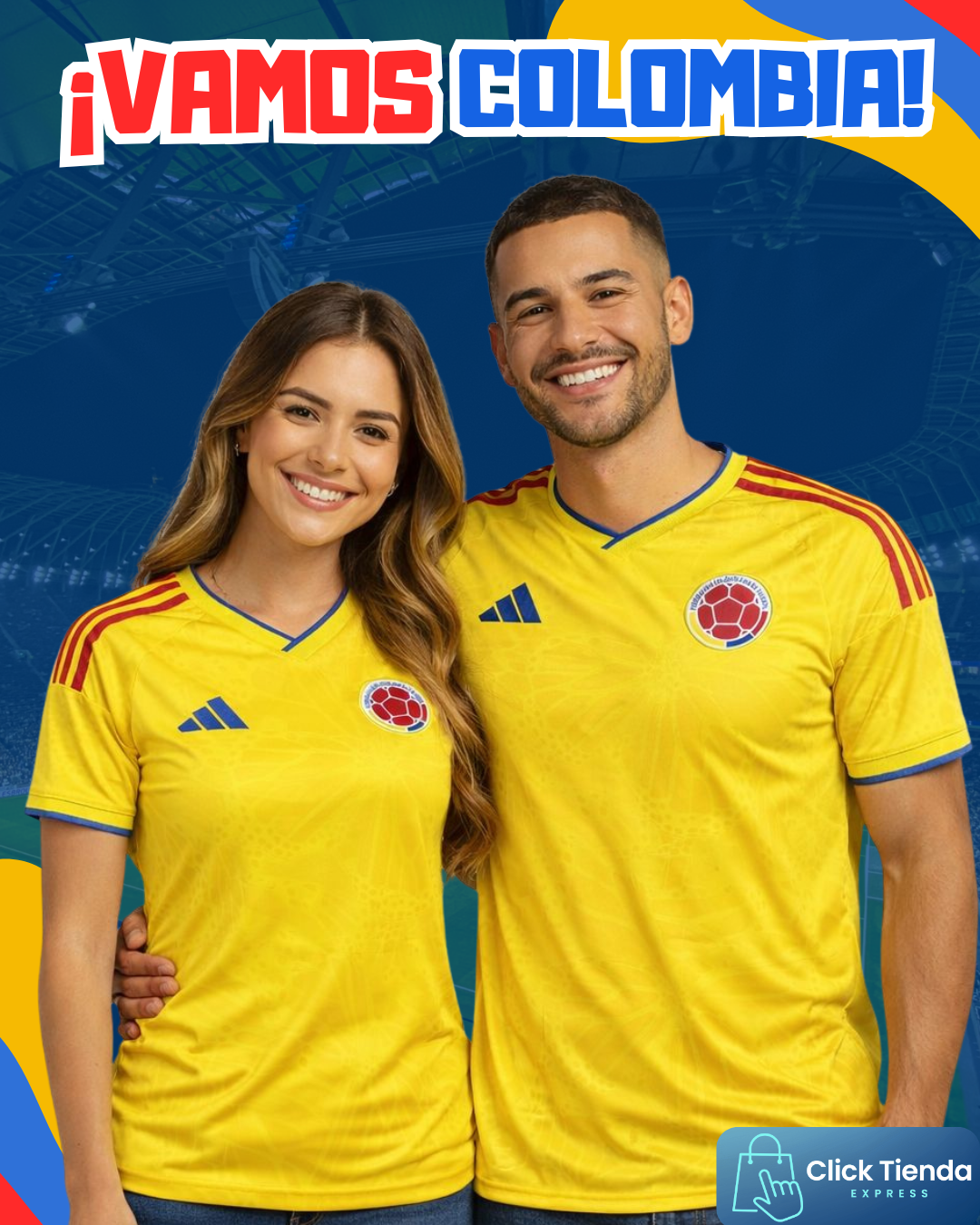 🔥 ¡ÚLTIMAS UNIDADES! Camiseta Oficial de Colombia con DESCUENTO HOY