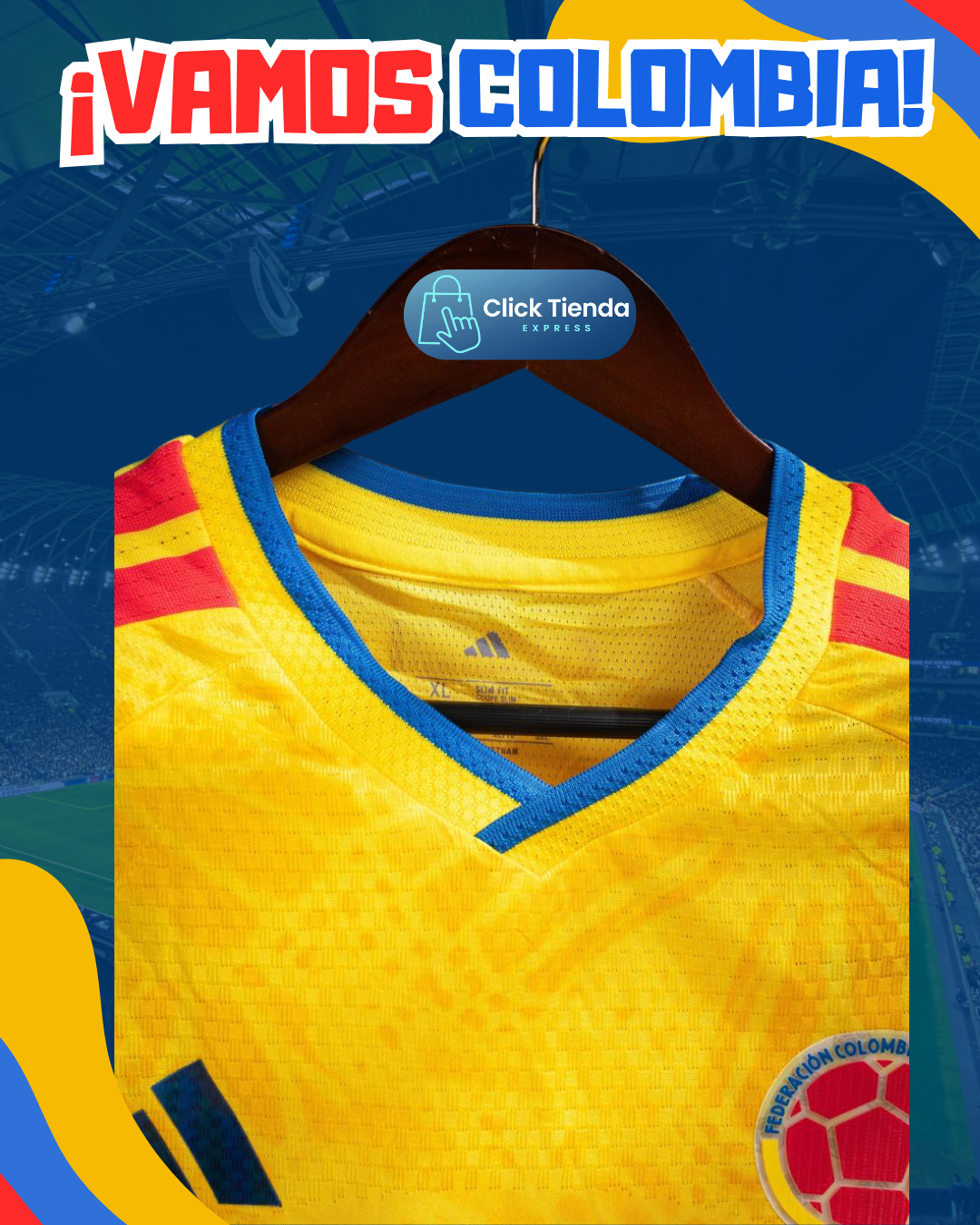 🔥 ¡ÚLTIMAS UNIDADES! Camiseta Oficial de Colombia con DESCUENTO HOY