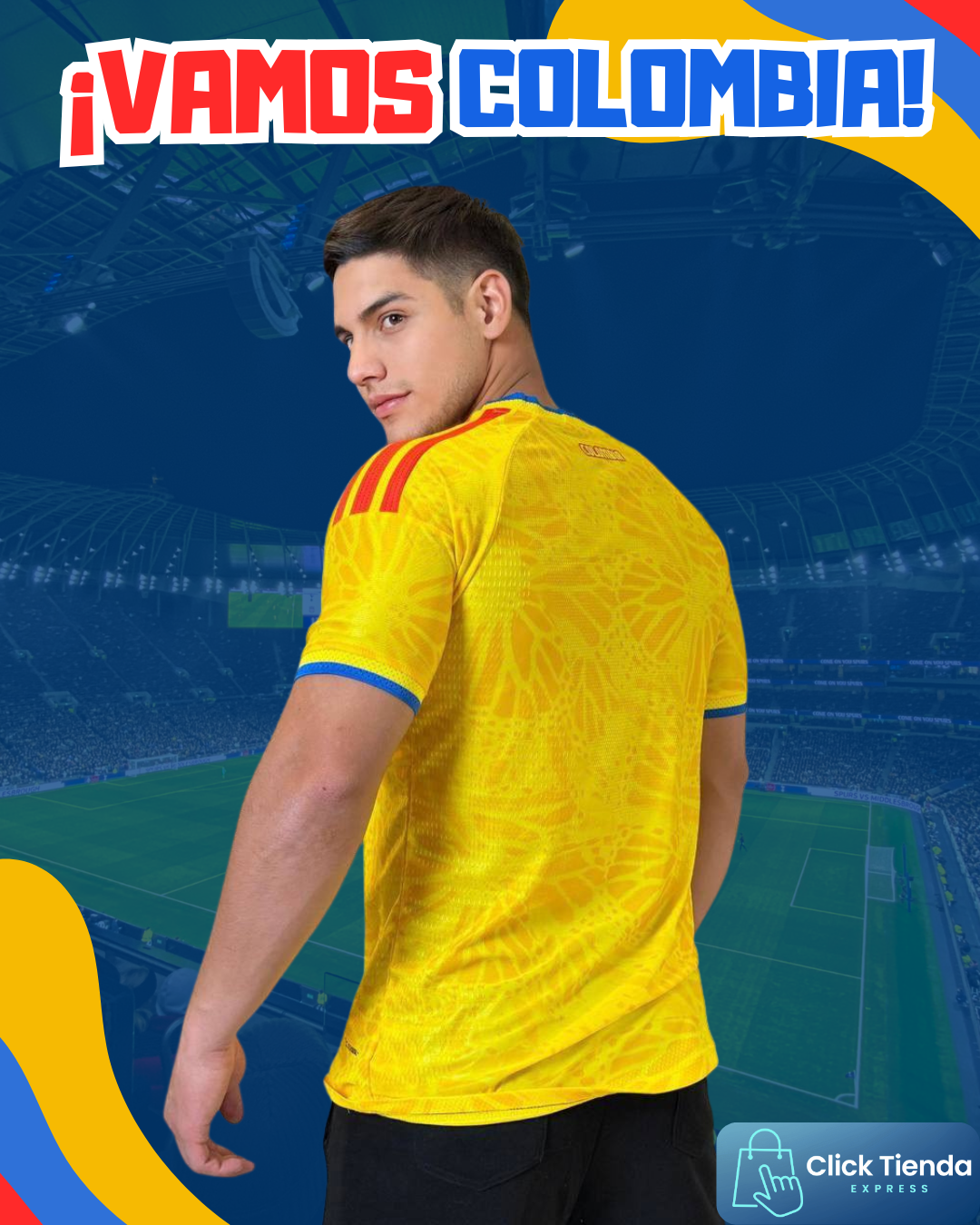 🔥 ¡ÚLTIMAS UNIDADES! Camiseta Oficial de Colombia con DESCUENTO HOY