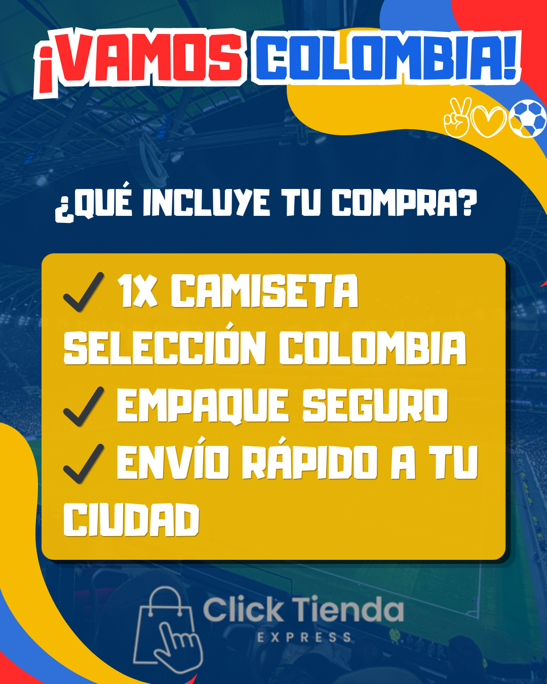 🔥 ¡ÚLTIMAS UNIDADES! Camiseta Oficial de Colombia con DESCUENTO HOY